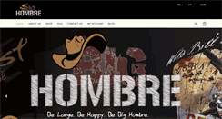 Desktop Screenshot of bighombre.com